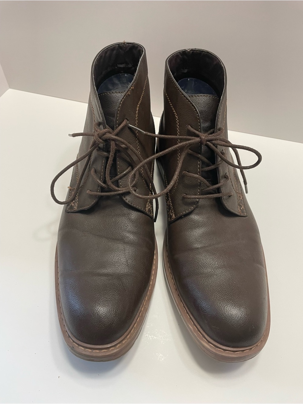 Perry Ellis Dark Brown Clayton Chukka Boots
